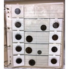 AUSTRALIA 1911 ONWARDS . HALF PENNIES AND PENNIES . MIXED LOT OF PRE-DECIMAL COINS IN FOLDER